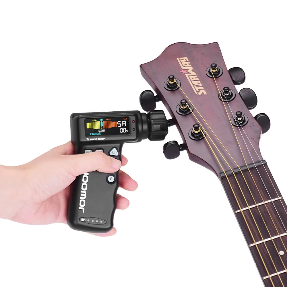 JOWOOM T2 Smart Guitar Tuner Peg String Winder for Guitar Ukulele Chromatic Tuning Built-in Rechargeable - Premium  from Lizard Vigilante - Just $49.99! Shop now at Lizard Vigilante