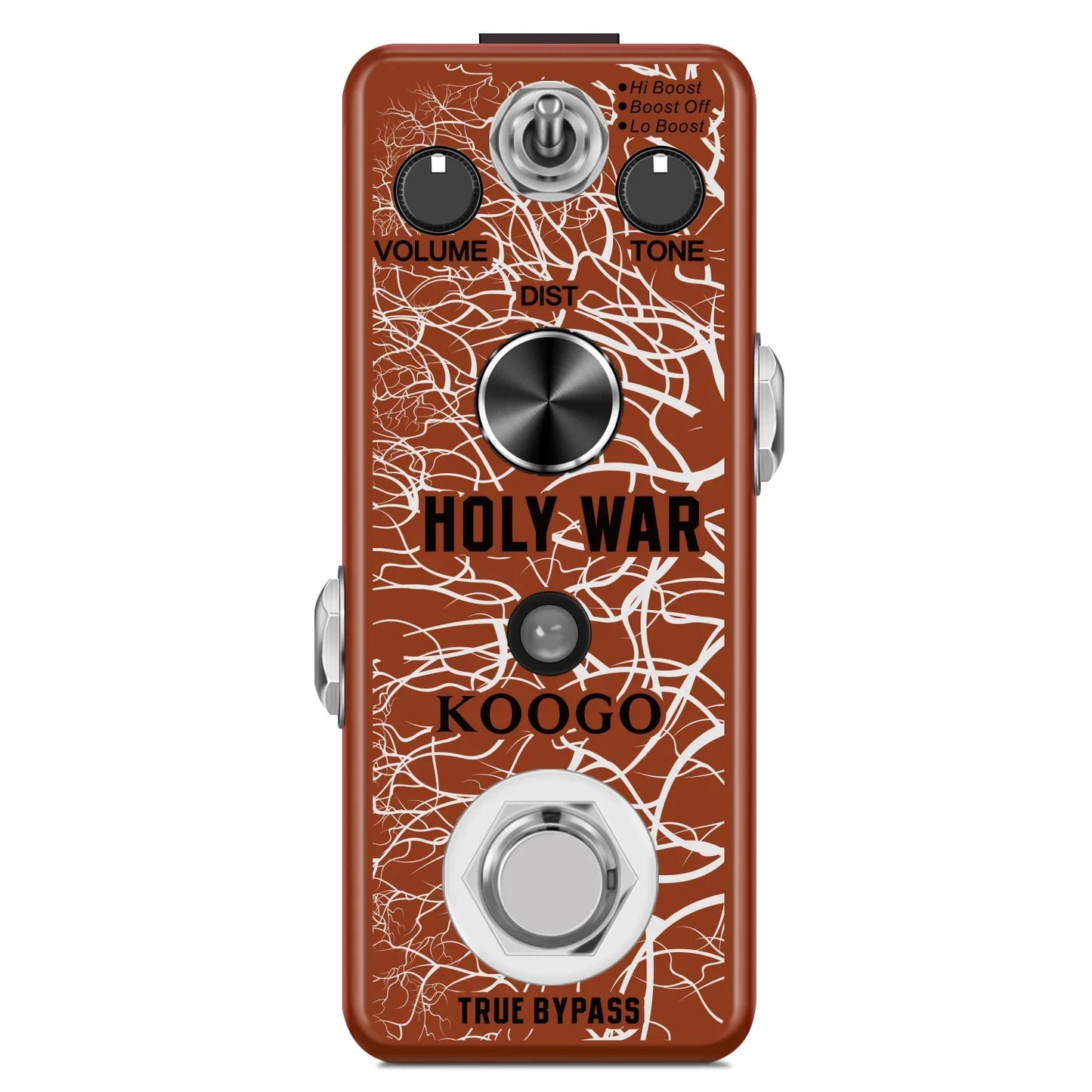 Koogo Heavy Metal Distortion Pedal – Analog Circuitry Effector for Electric Guitar with Classic 80's Metal Sound - Premium guitar effects pedal from Lizard Vigilante - Just $22.99! Shop now at Lizard Vigilante