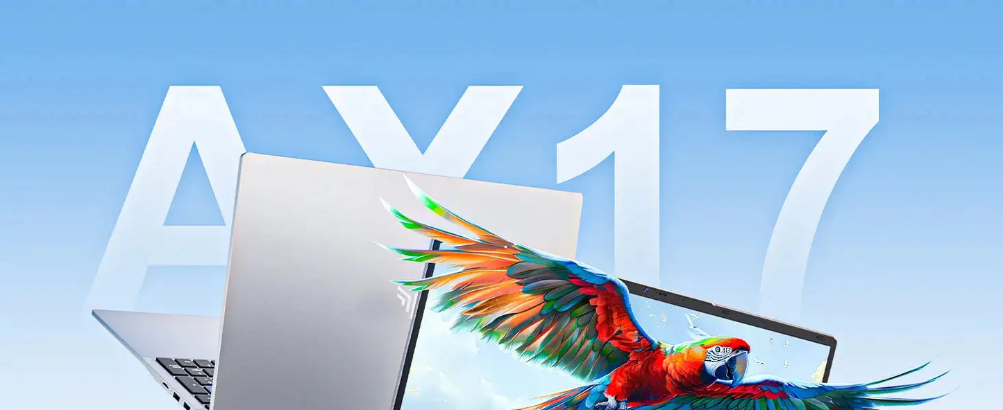 ACEMAGIC Laptop 17.3'' FHD Intel Alder Lake N97 up to 3.6GHz 16GB DDR4 512GB SSD with Windows 11