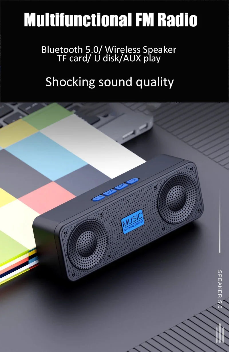 Bluetooth S18 Wireless Creative Smart Speaker Mobile Phone Audio Computer Subwoofer Outdoor Convenient Radio