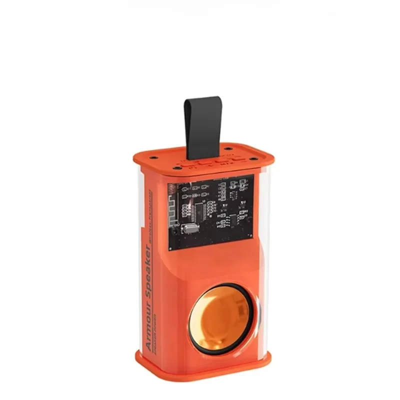 Bluetooth Speaker K08 LED Flashing Soundbar Portable Outdoor Indoor Subwoofer Loudspeaker Support TF Card FM Radio Waterproof