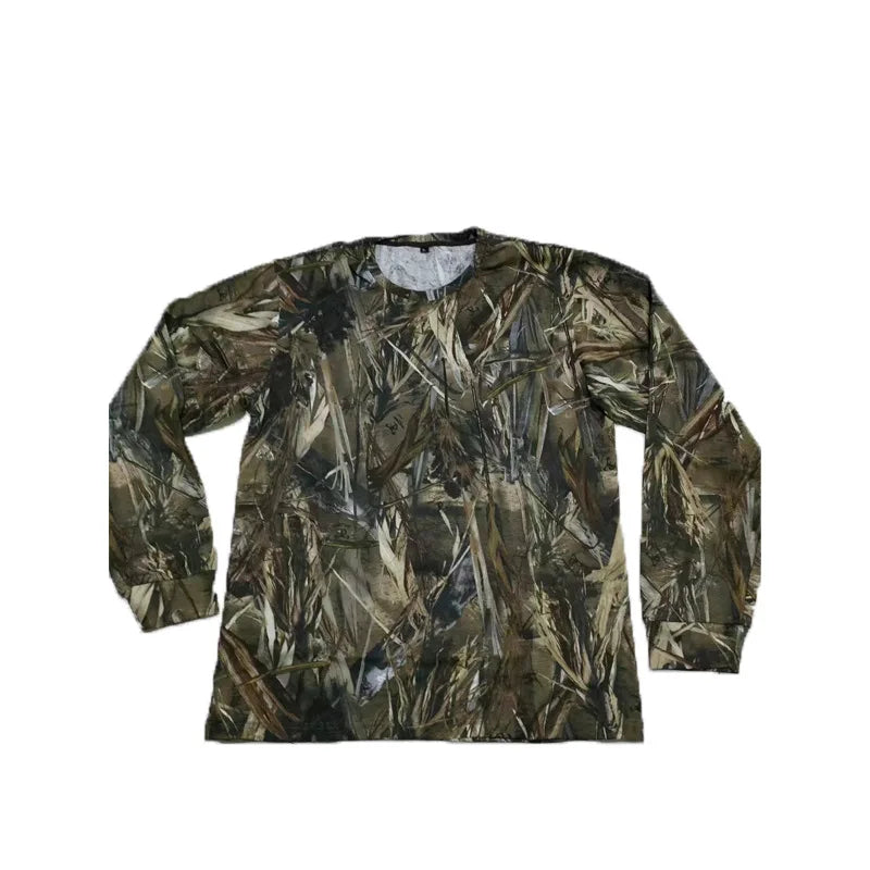 NANFOO Summer Bionic Camouflage Long-Sleeved Shirt - Outdoor Fishing & Hunting Tee - Premium jacket from Lizard Vigilante - Just $31.99! Shop now at Lizard Vigilante