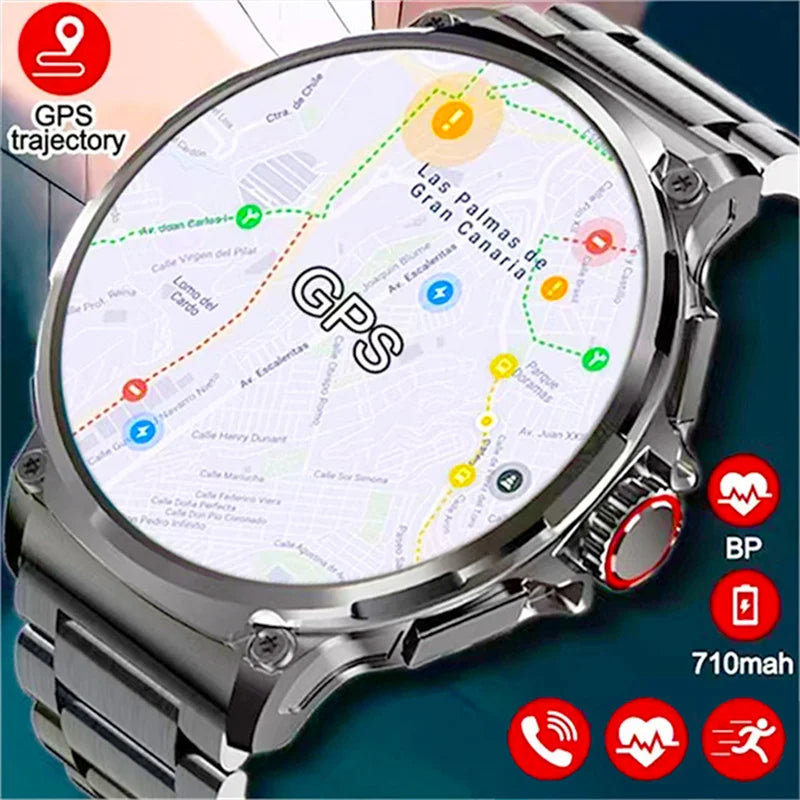 Smart Watch for Men | 1.85-Inch Ultra HD AMOLED Display | GPS Tracker & Fitness Monitor | Bluetooth Calling | 2024 New Model - Premium smartwatch from Lizard Vigilante - Just $64.99! Shop now at Lizard Vigilante