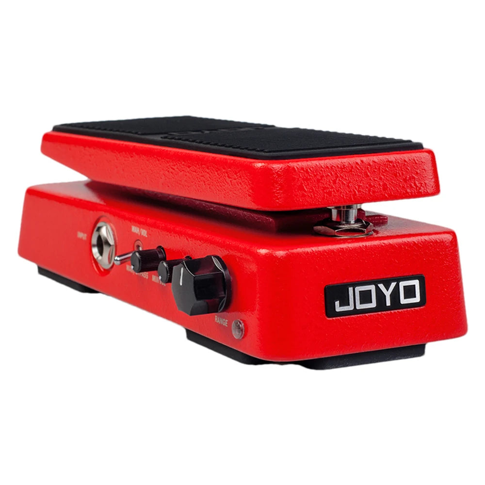 Red Riot WAH-II — JOYO Multi-Mode Wah & Active Volume Command Pedal (6-Range Q Engine)