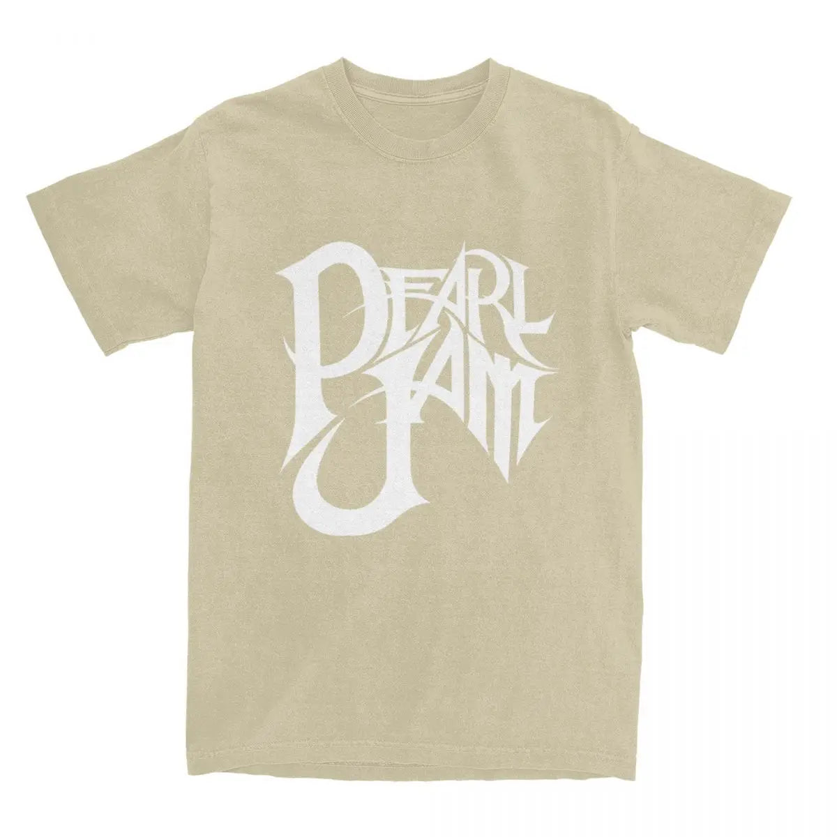 Pearl Jam Graffiti Vibes: Men’s Heavy Metal Harajuku Streetwear Tee – 100% Cotton Rock Band T-Shirt - Premium  from Lizard Vigilante - Just $24.33! Shop now at Lizard Vigilante