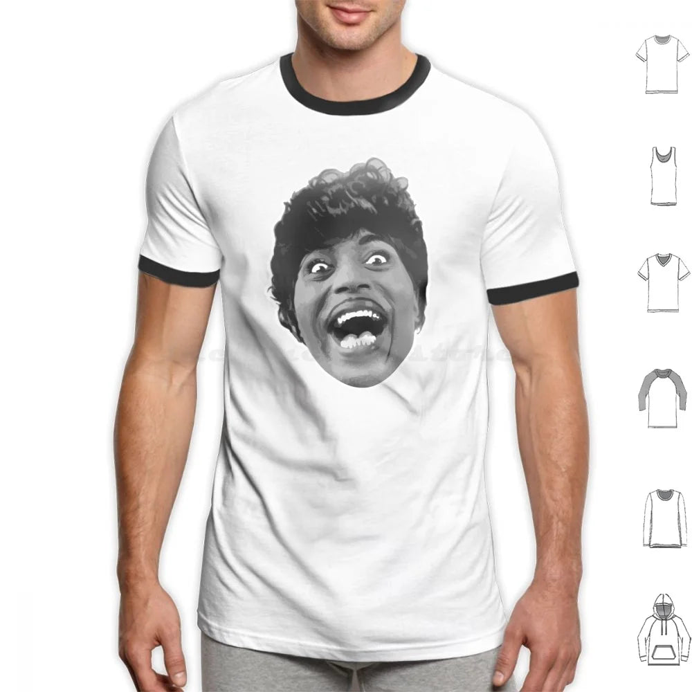 Little Richard T Shirt Cotton Men Women Lucille Rock Music And Roll Classic Retro Vintage Tee - Lizard Vigilante