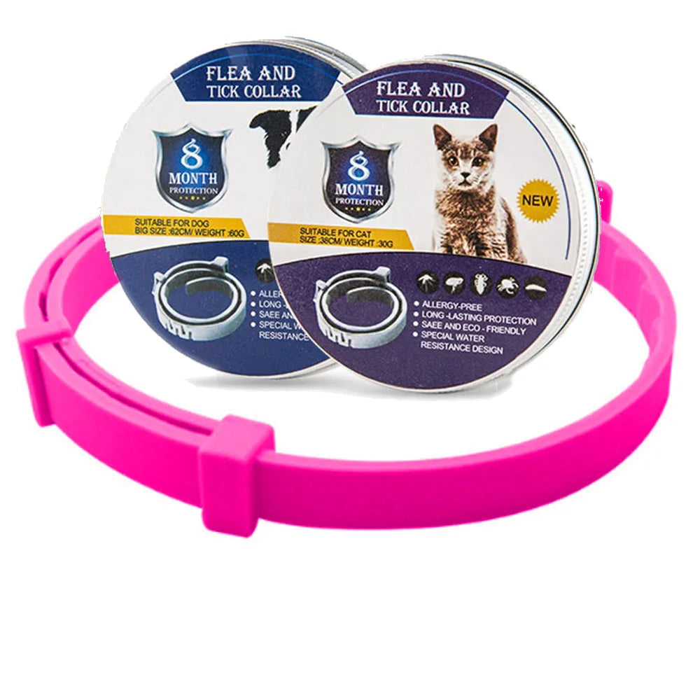 Easy To Use, Dog and Cat Anti-Flea & Tick Collar – 8-Month Protection for Pets - Premium flea collar from Lizard Vigilante - Just $22.88! Shop now at Lizard Vigilante