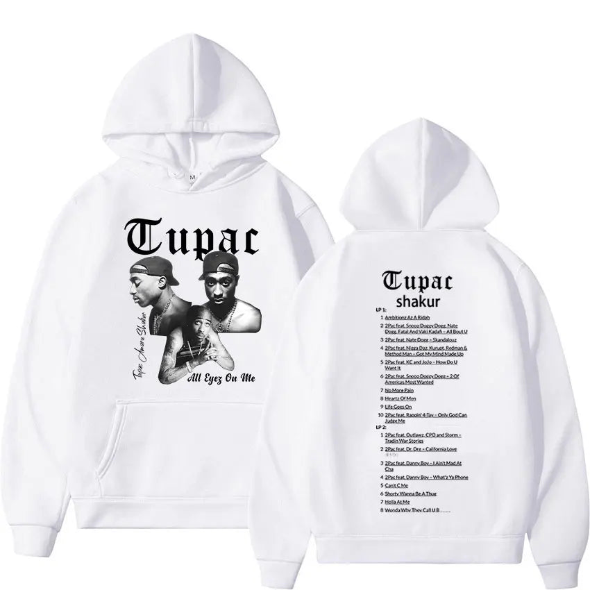 Tupac 2pac Hoodie Hip Hop Hoodies Pullover Hoodie Sweatshirt Hoody - Premium hoodies from Lizard Vigilante - Just $39.99! Shop now at Lizard Vigilante