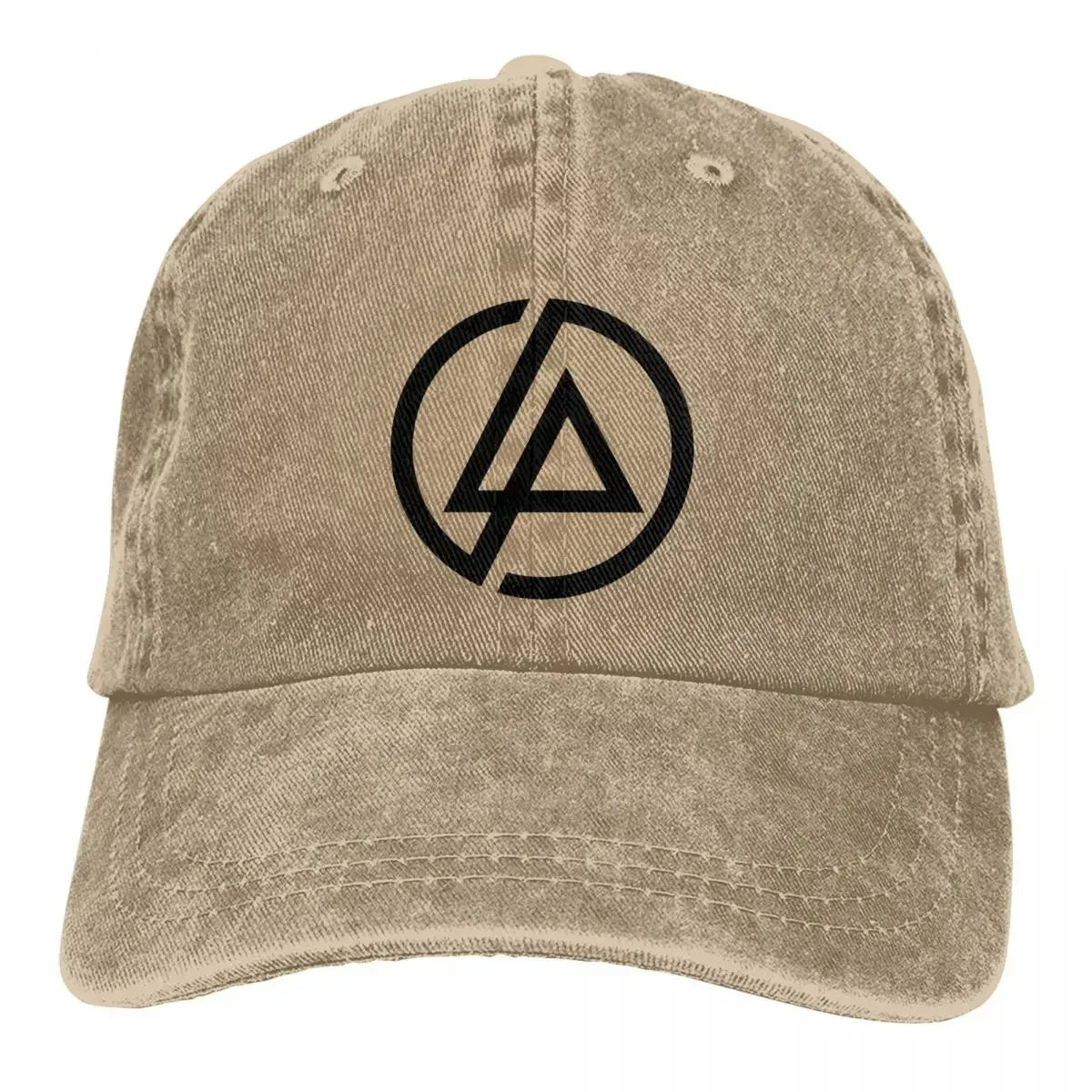 Linkin Park "Meteora & Minutes to Midnight" Distressed Baseball Cap – Adjustable Snapback Hat for Men & Women - Premium baseball cap from Lizard Vigilante - Just $26.88! Shop now at Lizard Vigilante