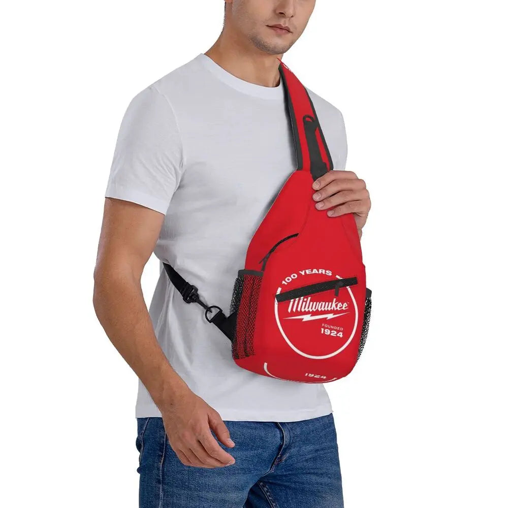 Versatile Milwaukee Crossbody Sling Bag - Perfect for Everyday Use - Premium sling bag from dsers - Just $28.88! Shop now at Lizard Vigilante