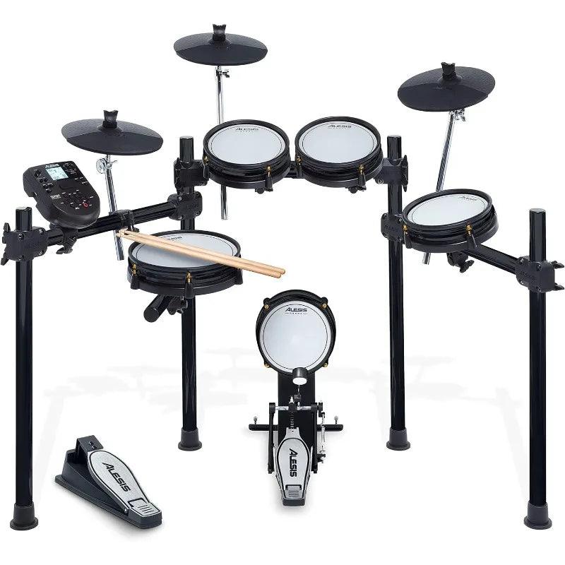 Alesis Drums Surge Mesh SE Kit - Electric drum kit with USB MIDI connection, silent mesh heads, 40 kits and 385 sounds - Lizard Vigilante