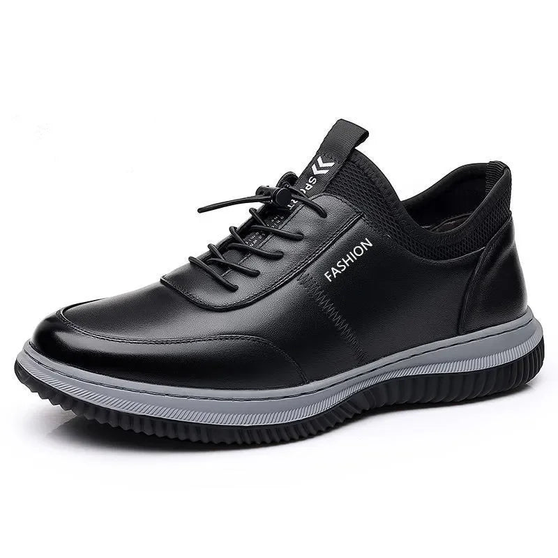 Male Business Leather Casual Shoes New Hot Selling Men's Sneakers Brand Comfortable Slip-on Loafers for Men 2023 Tenis Masculino - Premium  from Lizard Vigilante - Just $32.99! Shop now at Lizard Vigilante