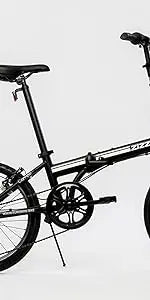 Campo 20 inch Folding Bike with 7-Speed Adjustable Stem Light Weight Frame - Premium  from Lizard Vigilante - Just $442.99! Shop now at Lizard Vigilante