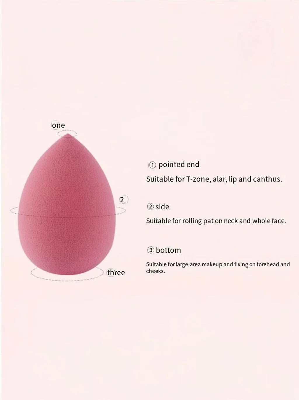 1pcs cosmetic powder puff soft and smooth women's makeup foundation sponge beauty makeup tool accessories drop-shaped