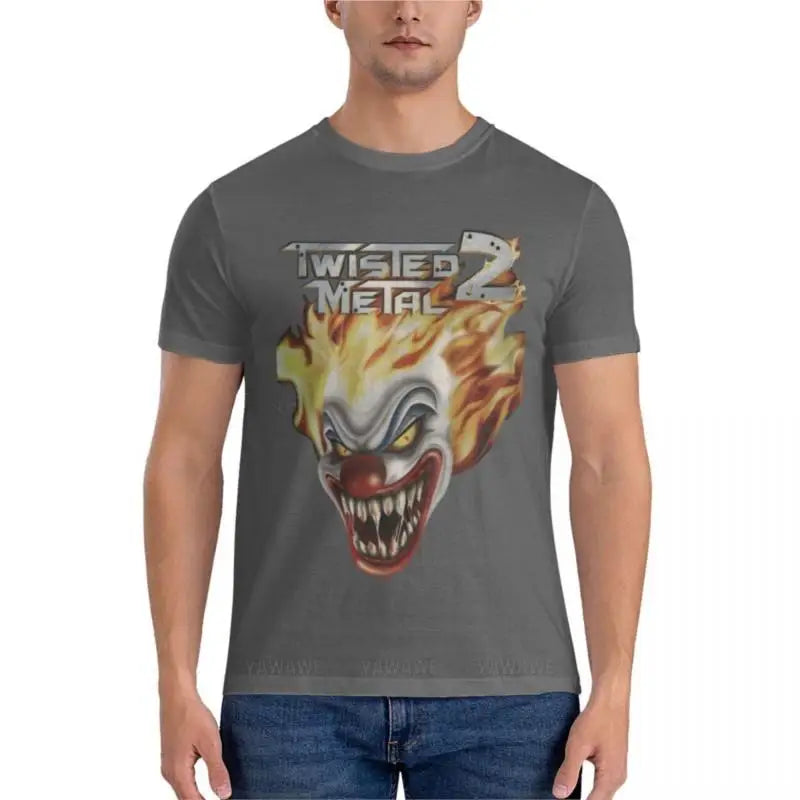 Twisted Metal 2 (1996) Classic Men's T-Shirt Oversized Tee Shirt Men Tshirts - Premium T-shirt from Lizard Vigilante - Just $23.88! Shop now at Lizard Vigilante