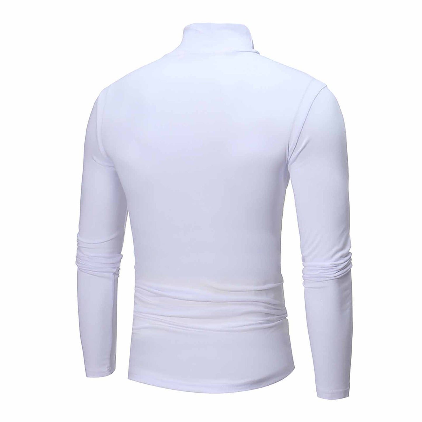 Men's Thermal Long Sleeve Turtleneck T-Shirt – Casual Slim Fit Pullover Top for Autumn and Winter - Premium turtleneck from Lizard Vigilante - Just $32.88! Shop now at Lizard Vigilante