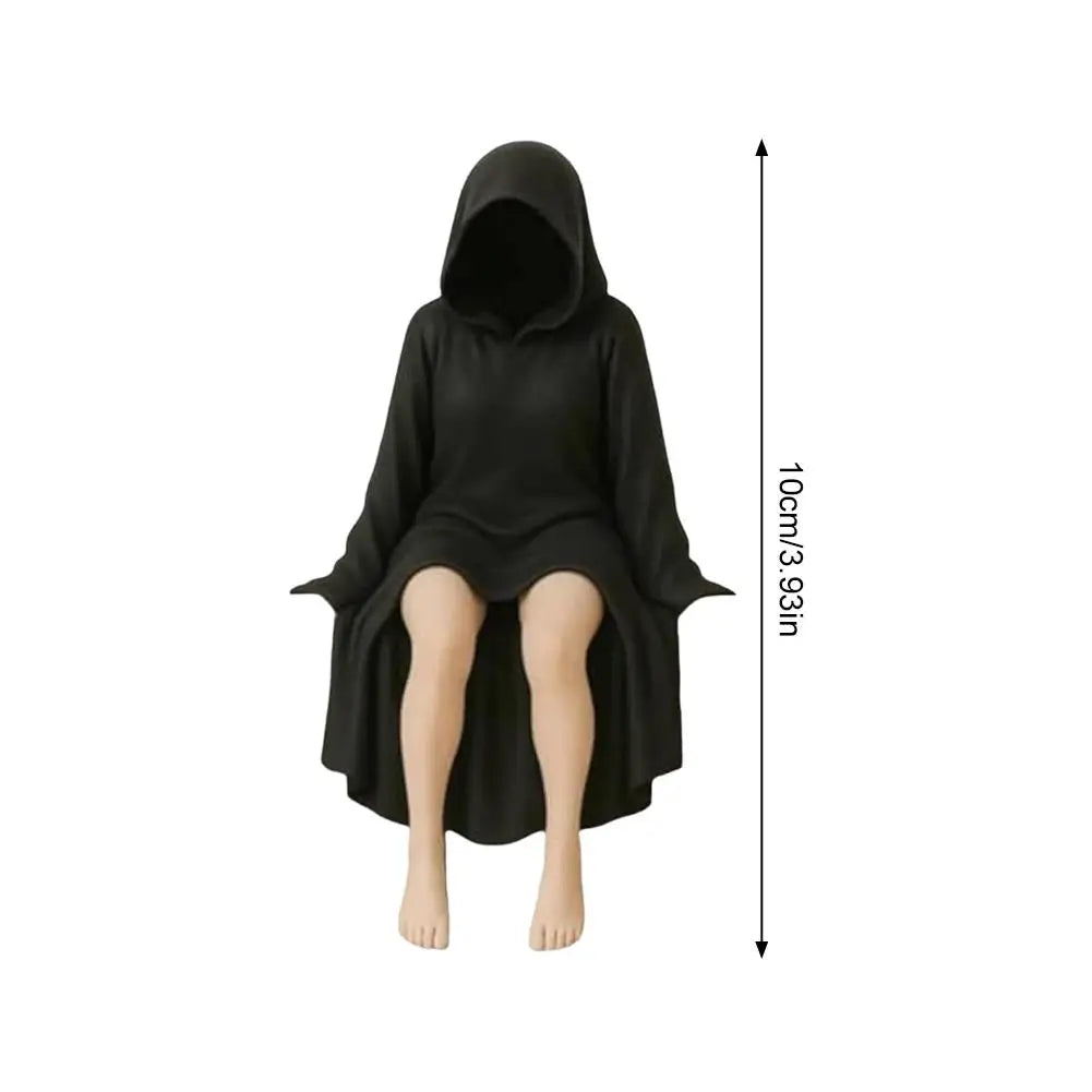 Mysterious Statue Gothic Resin Ornaments Mysterious Statue Home Desktop Sculpture Halloween Decoration