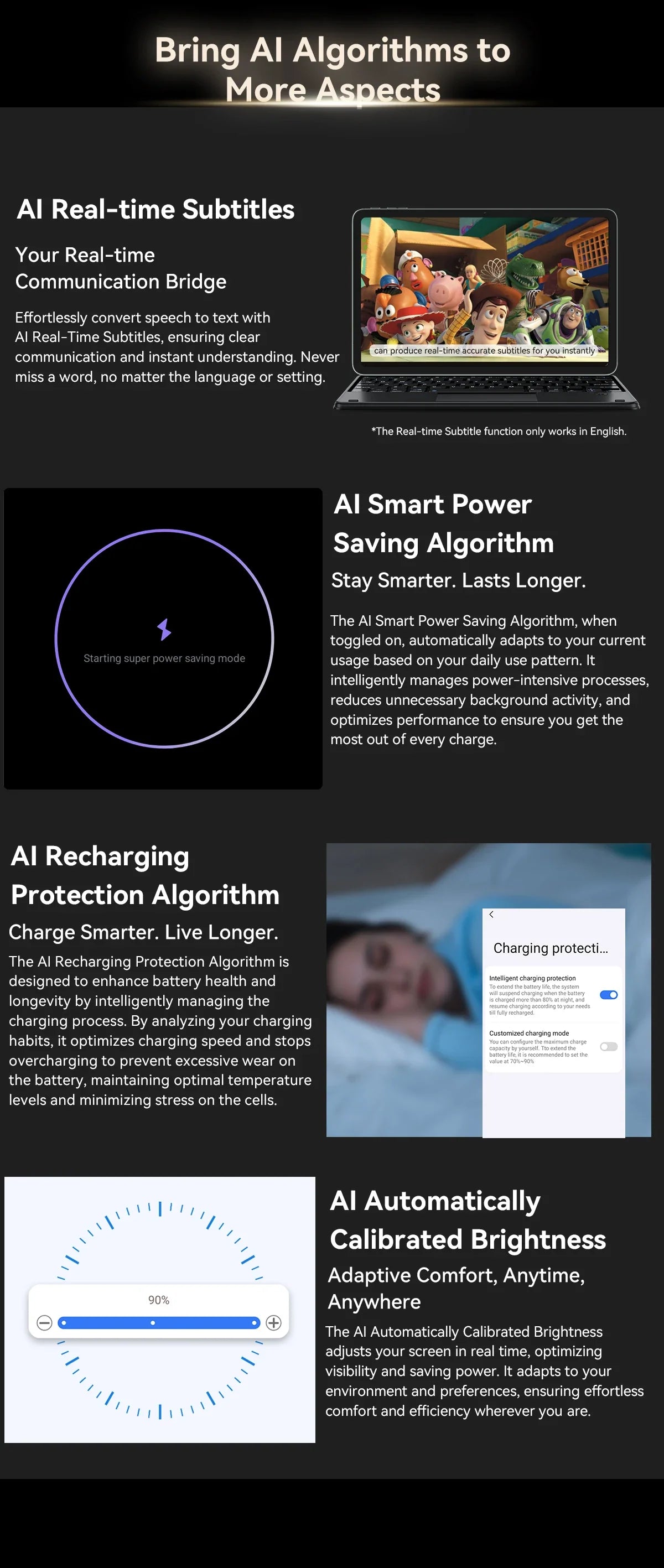 Blackview MEGA 2 Tablets 12 inch 2K Display Widevine L1 24GB(8+16) Android 15 256GB 9000mAh AI Main Camera Pad PC