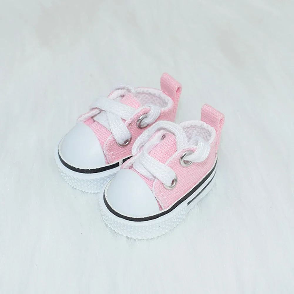 Labubu 17cm Cotton Dolls Shoes Toys Casual Sports Shoes Dolls Accessories for Labubu Outfits