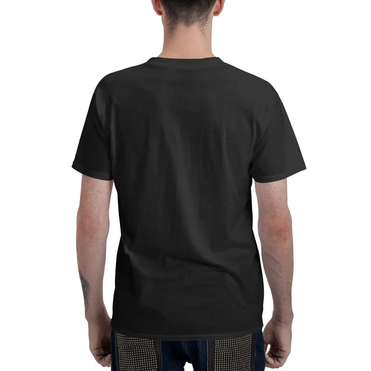 Edgar Allan Poe Inspired T-Shirt – Men's Oversized Crew Neck Cotton Tee, Short Sleeve, Unique Print, Perfect Gift Idea - Premium tee from Lizard Vigilante - Just $23.88! Shop now at Lizard Vigilante