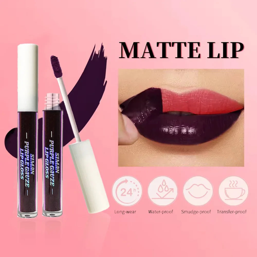 Peel Off Lip Tint – Korean Matte Liquid Lipstick, Long-Lasting, Waterproof, Smudge-Proof, Easy Color, Unisex, Multiple Shades