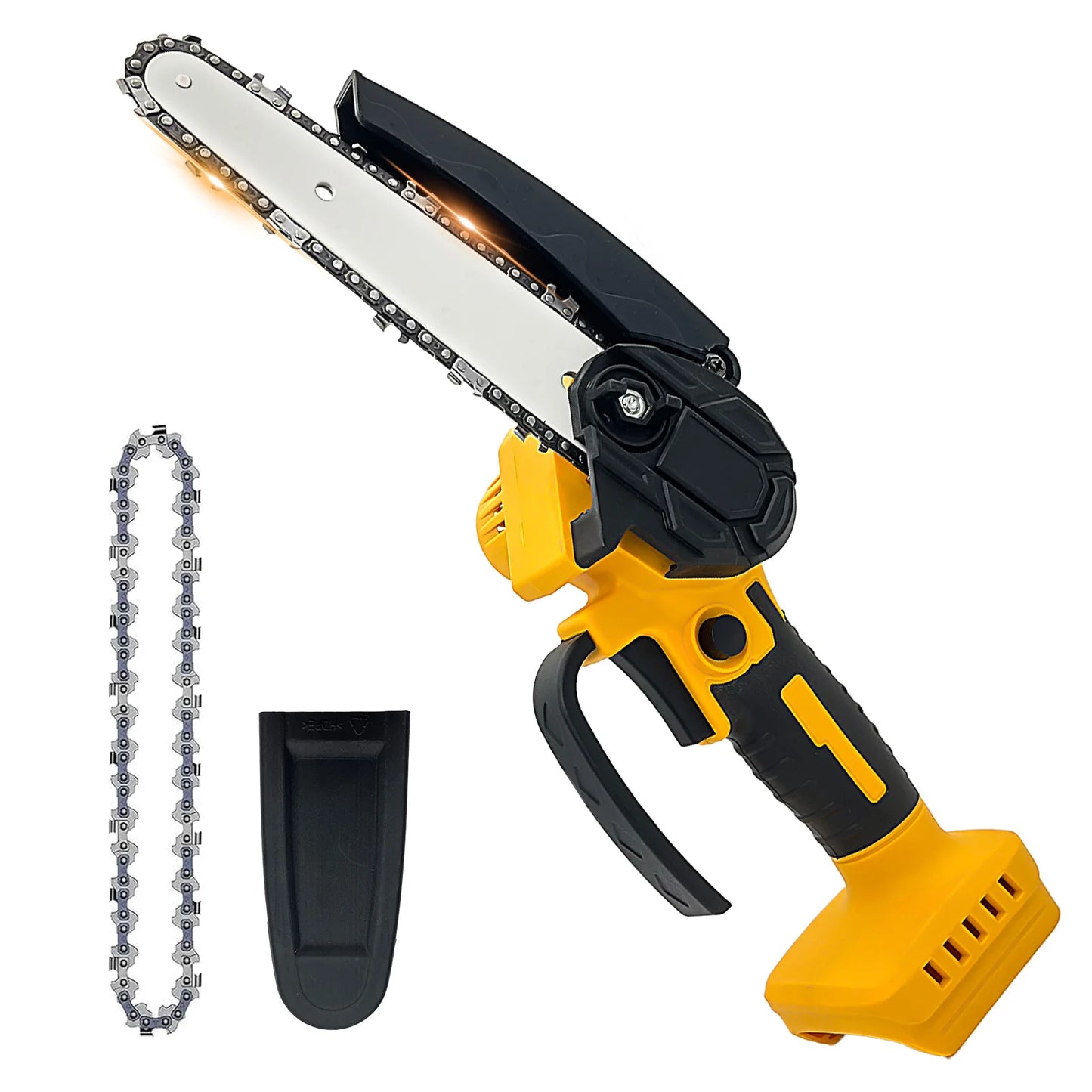 Beastly 6-Inch Cordless Chainsaw – Feisty Tree-Muncher Compatible with Dewalt/Milwaukee Batteries, 18V-20V Power for DIY Lumberjacks (Tool-Only) - Premium chainsaw from Lizard Vigilante - Just $69.69! Shop now at Lizard Vigilante