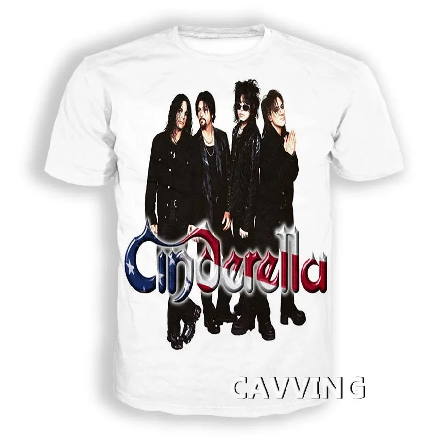 Cinderella Rock 3D Print Tee – Fierce Harajuku Vibes for Rebels & Royalty, Men’s & Women’s Summer Casual Streetwear - Premium tee from dsers - Just $10.99! Shop now at Lizard Vigilante