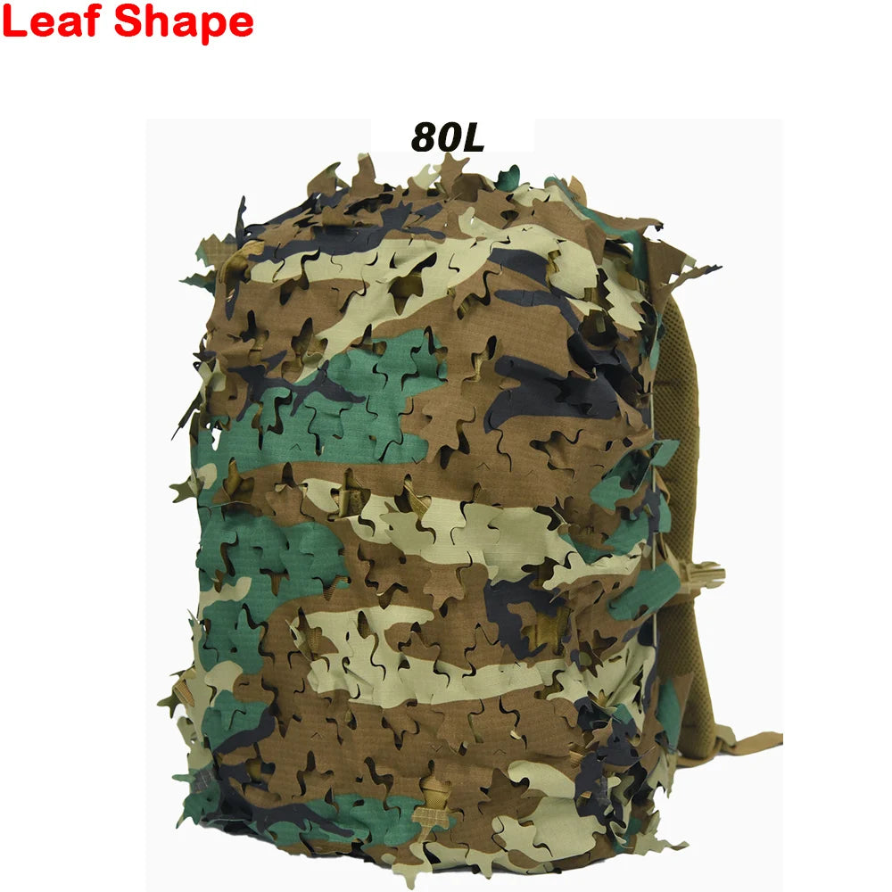 3D Camo Net Backpack Cover - Laser Cut Camouflage for 60L & 80L Packs - Premium backpack cover from Lizard Vigilante - Just $19.99! Shop now at Lizard Vigilante