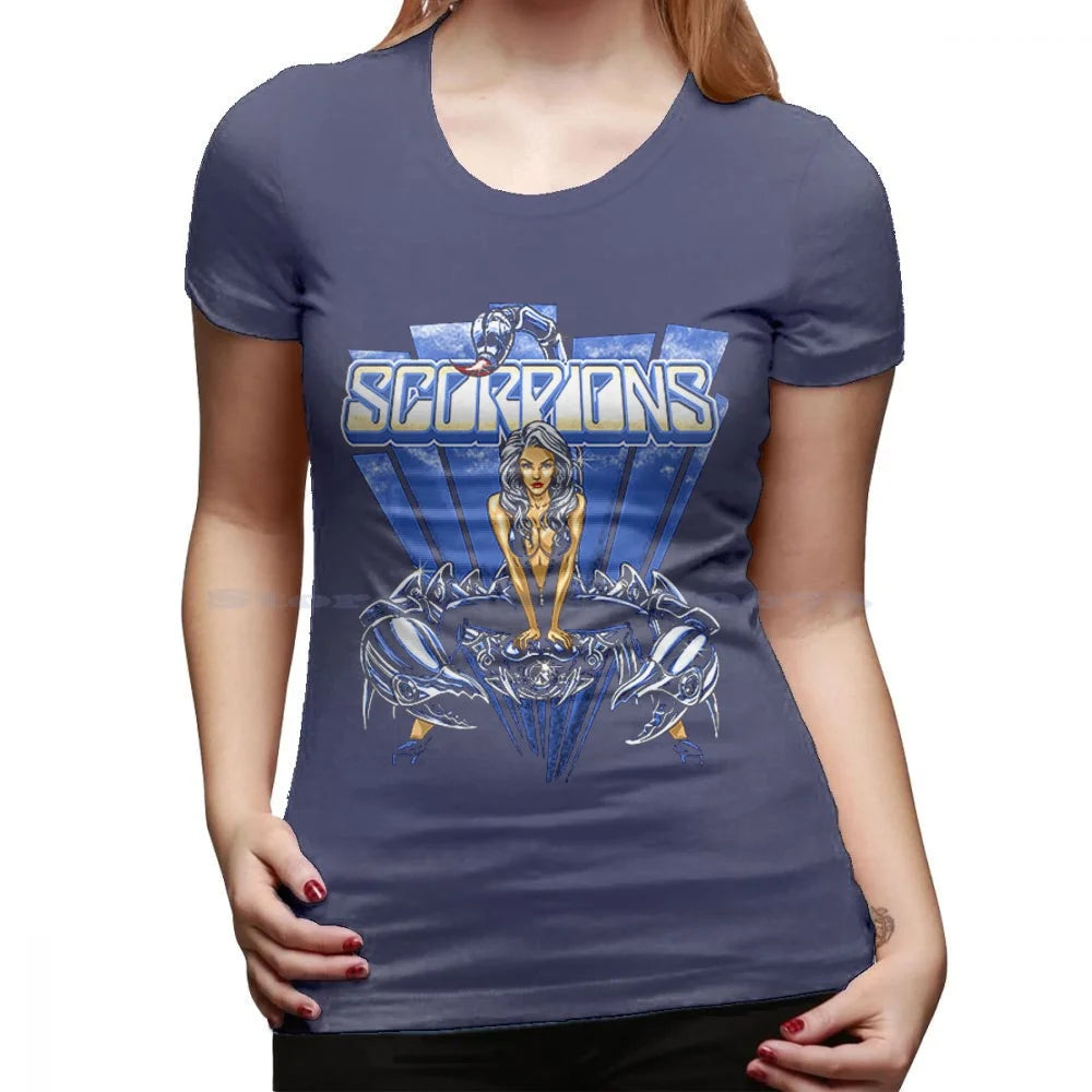 The Scorpions German Band T Shirt 100% Cotton Tee German Band - Premium T-Shirt from Lizard Vigilante - Just $38.99! Shop now at Lizard Vigilante