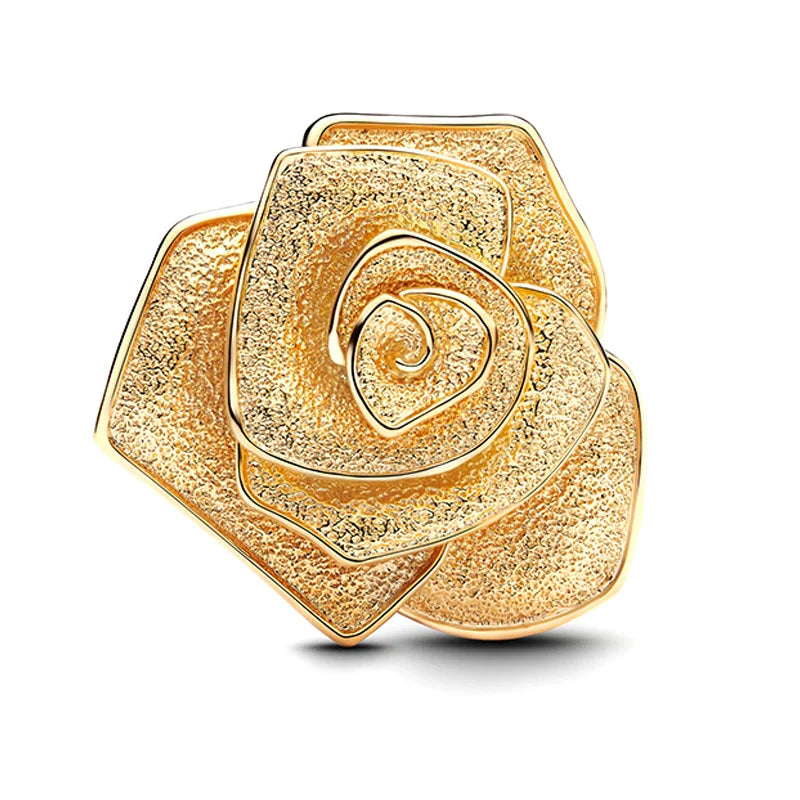 925 Silver Valentine's Day Snake Year Series Pendant Suitable for 925 Sterling Silver Original Women's Bracelet DIY Jewelry Gift