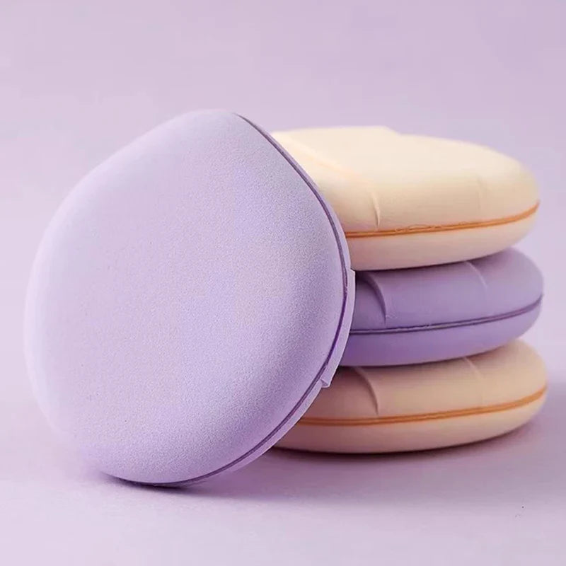 Water Drop Type Air Cushion Powder Puff, Wet And Dry, Double Face Powder Puff, For Liquid Foundation, Concealer, Powder, Purple