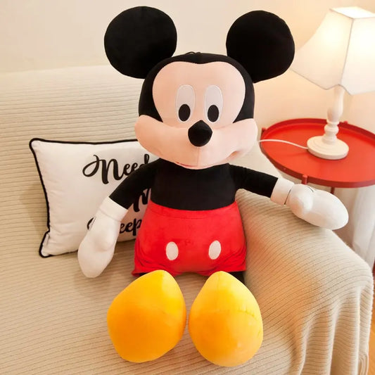 Cartoon Plush Pin Doll | Winnie the Pooh, Mickey, Minnie, Tigger & Piglet | Short Stuffed Animal Toy (20cm) - Premium doll from Lizard Vigilante - Just $15.99! Shop now at Lizard Vigilante