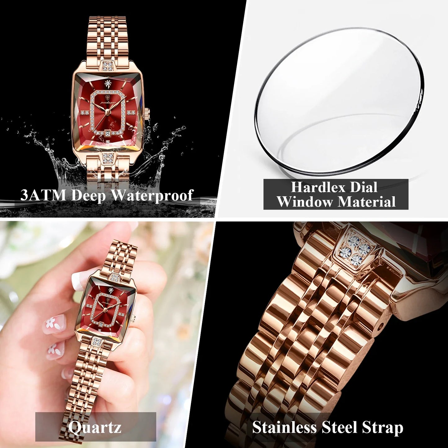 Women’s Luxury Rectangle Watch