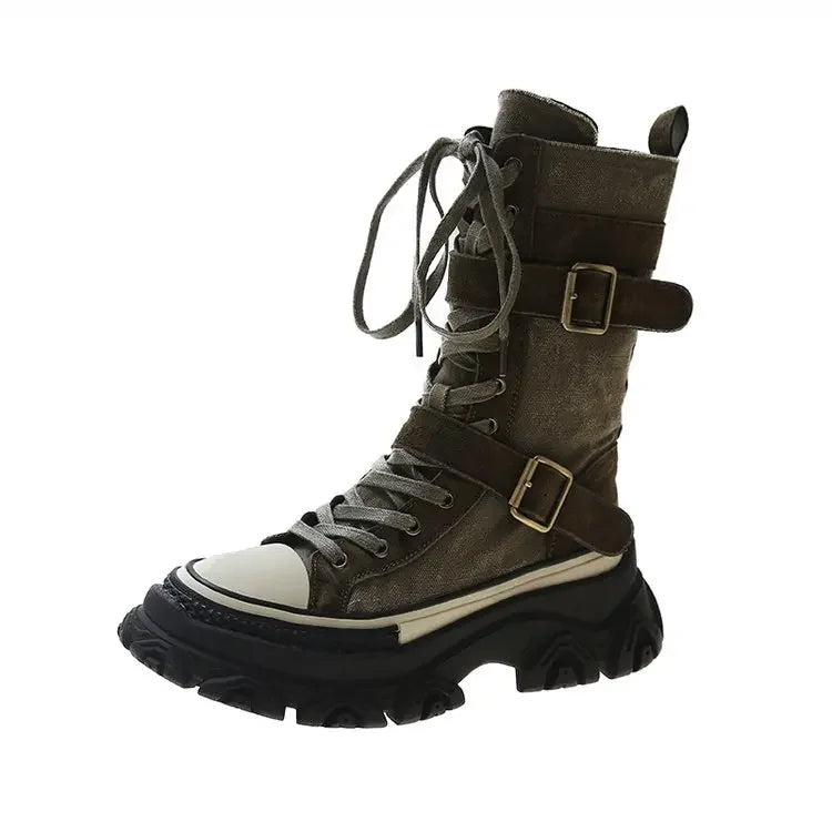 Rogue Halo Roman Hybrid Boots 2025 Punk Couture Street Edition