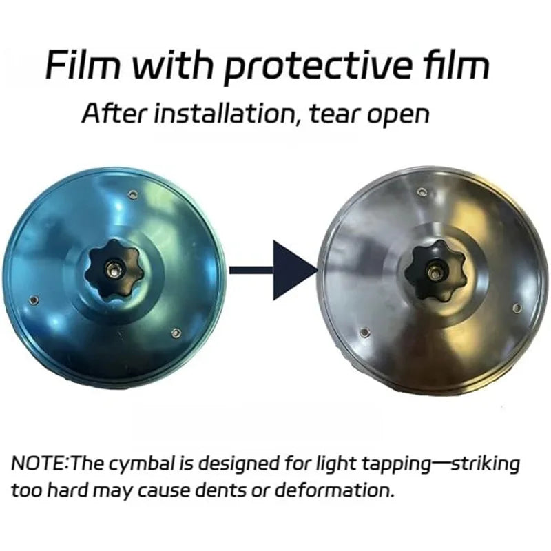 Portable Car Cymbal Air Vent Accessory for Drummers