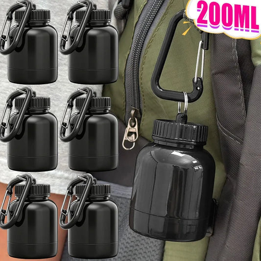 Portable Protein Powder Dispenser Food Grade PP Supplement Container for Gym Fitness Travel Sports Pre Workout Shaker Bottle