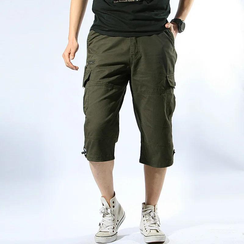 Cargo Shorts Men Camouflage Summer Fire Sale Cotton Casual Men Short Pants Brand Clothing Comfortable Camo Men Cargo Shorts - Lizard Vigilante