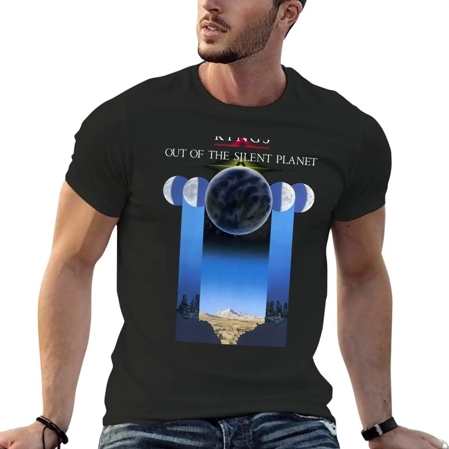 King's X - Out of the Silent Planet T-Shirt animal prinfor boys aesthetic clothes sublime anime clothes men tshirt - Premium tshirt from Lizard Vigilante - Just $22.99! Shop now at Lizard Vigilante