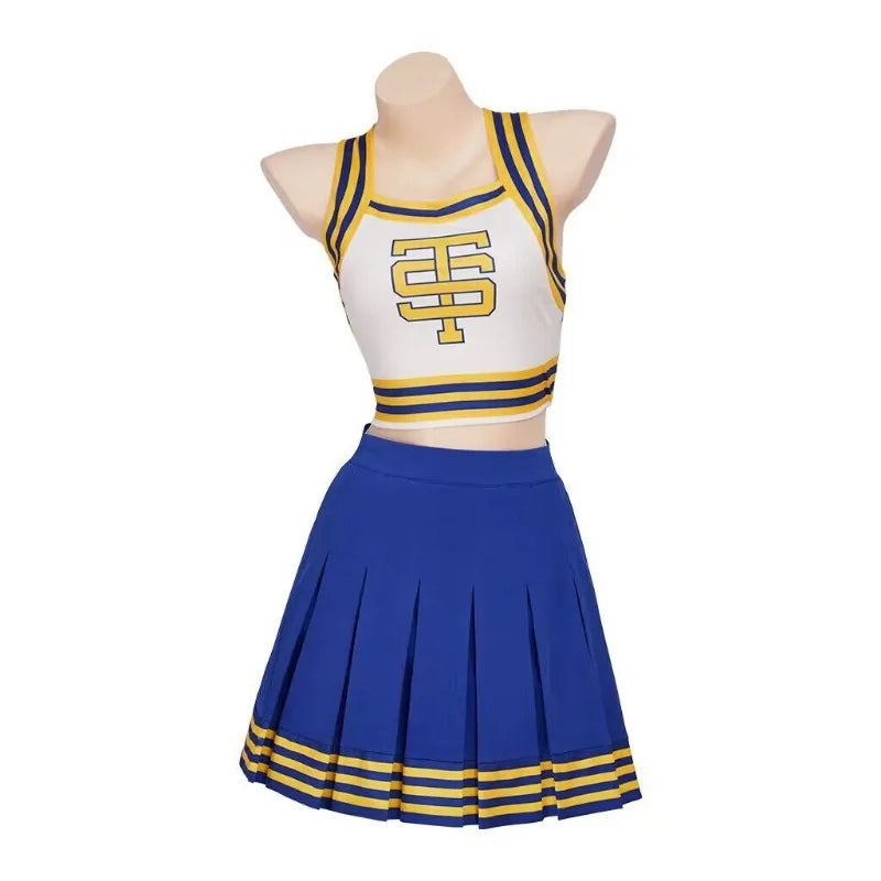 Taylor Cheerleader Uniform Swift Dress Halloween Cosplay Costume Hip Hop Dance Costumes Mini Skirt Cheerleading Dress Suit Girls - Premium Cosplay Costumes from Lizard Vigilante - Just $21.99! Shop now at Lizard Vigilante