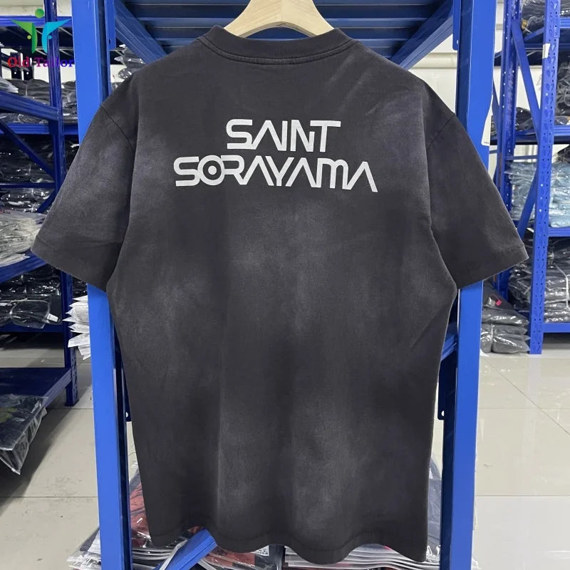 Saint Metal Dino Riot Vintage Washed Street Tee 2025