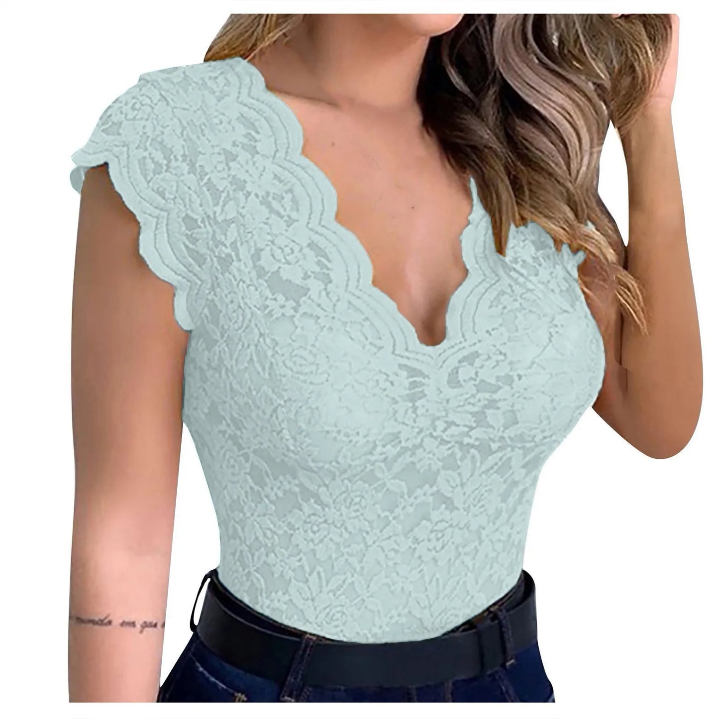 Lace Vixen – Sexy Women’s Lace Camisole Tank Top, Candy Colors That Rock Every Summer Night - Premium tank top from dsers - Just $12.99! Shop now at Lizard Vigilante