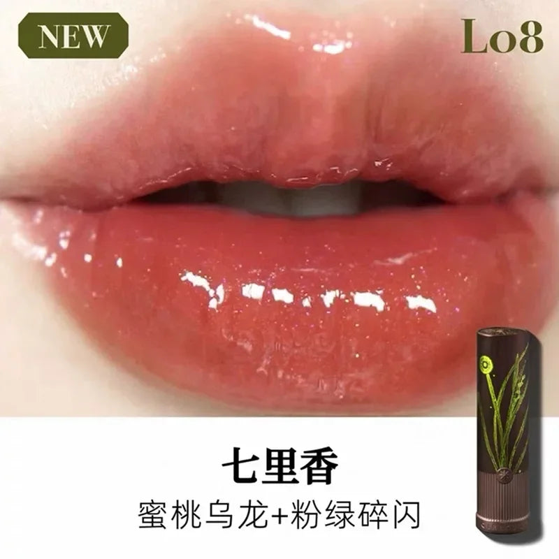 Girlcult Herbal Compendium Lipstick Matte Velvet Lip Clay Green Shimmer Lipgloss Moisturizing Longlasting Nostickup