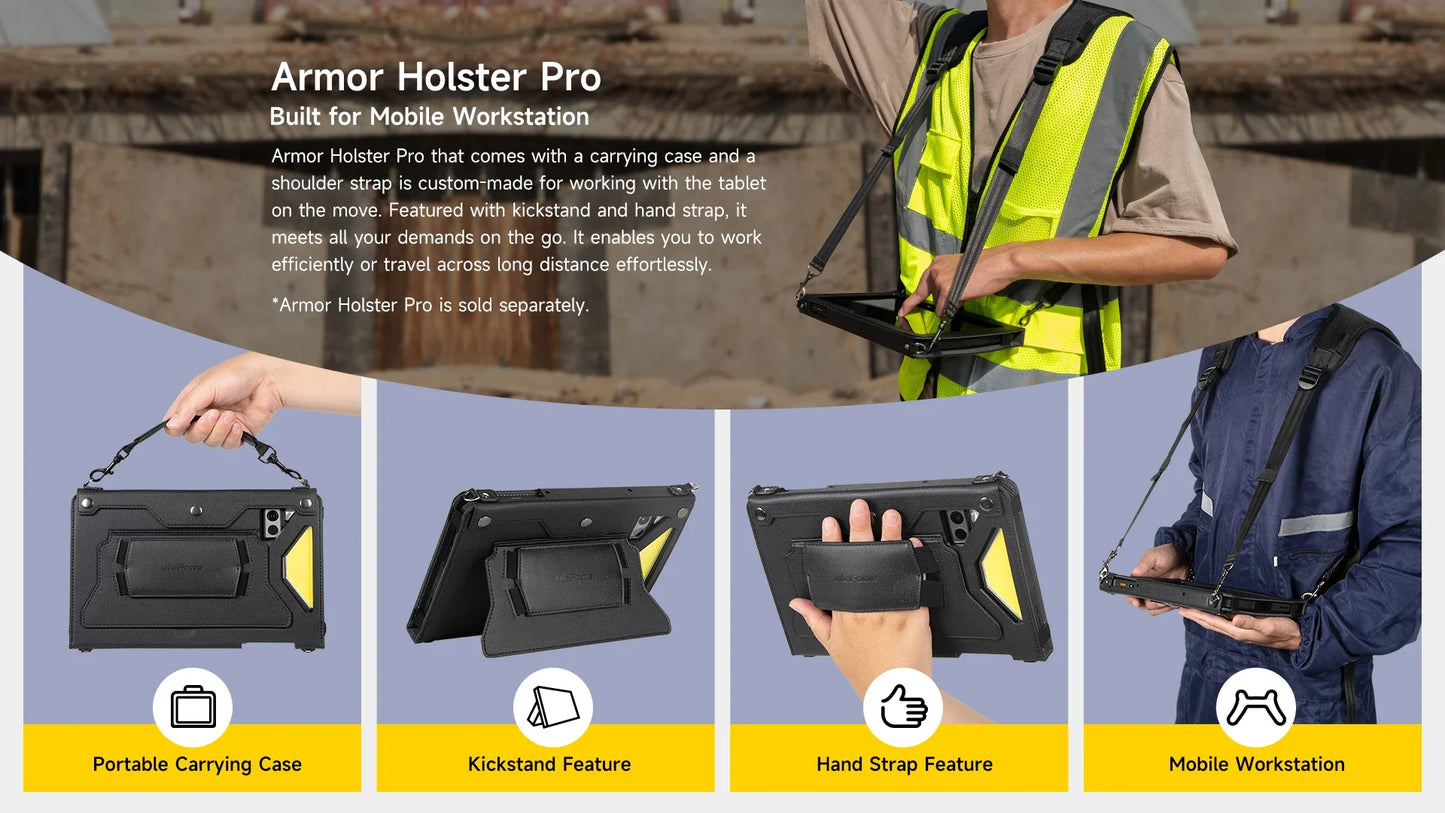 Ulefone Armor Pad 4 Ultra 5G Rugged Tablet  Thermal lmaging 10.36"2K Up to 16GB RAM 256GB ROM Android 14 11800mAh