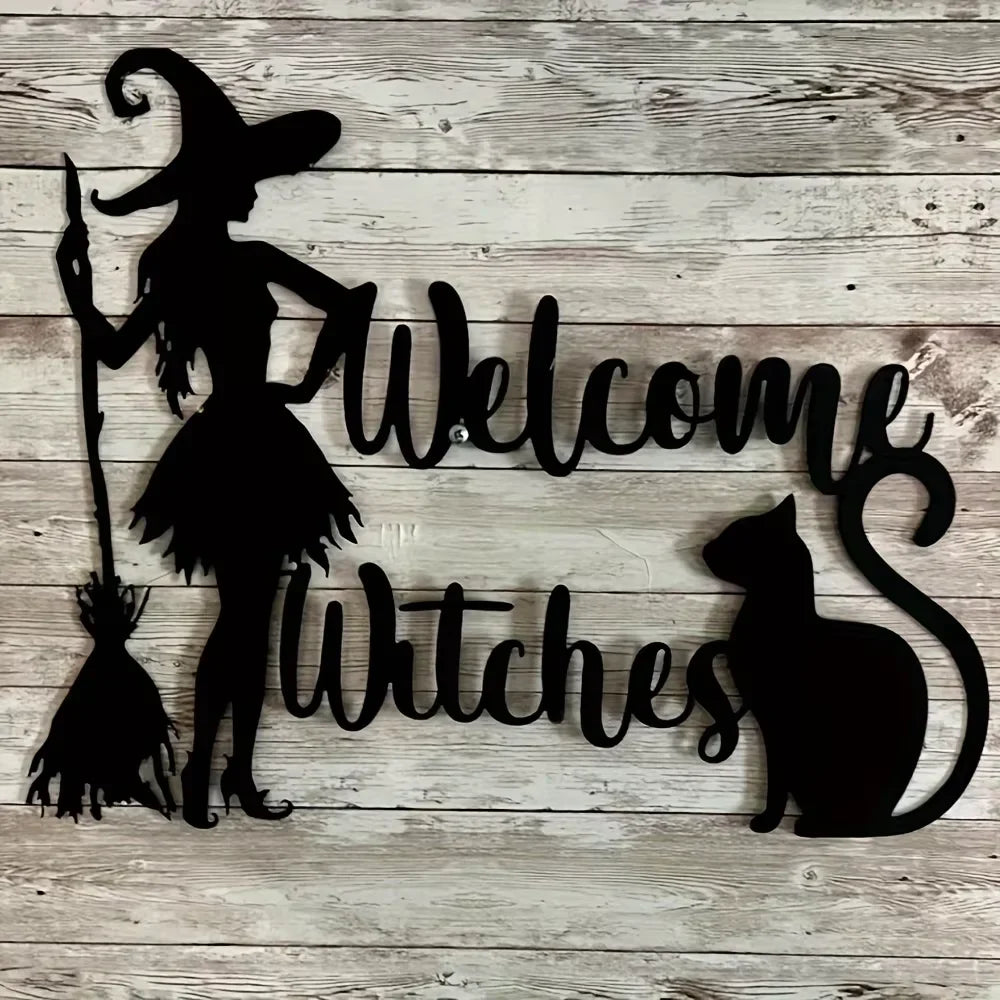 Halloween Metal Wall Art Decor