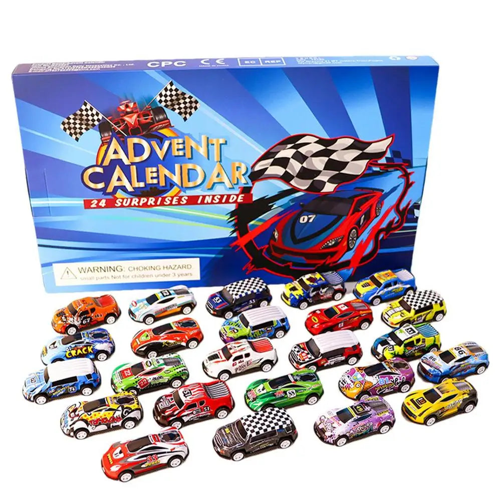 24-Day Christmas Countdown Car Advent Calendar – Kids Toy Cars, Digital Racing & Holiday Fun, Perfect Christmas Gift - Premium calendar from Lizard Vigilante - Just $28.88! Shop now at Lizard Vigilante