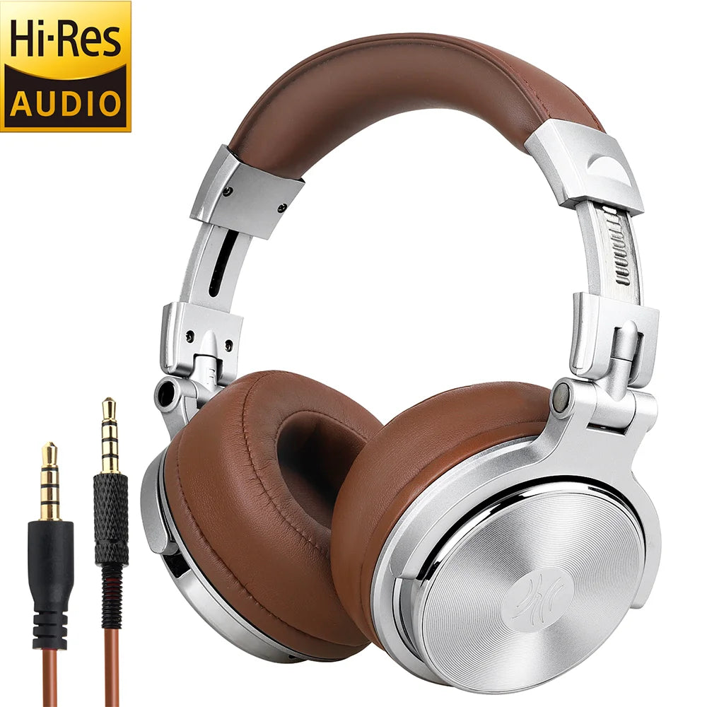 Oneodio Pro-30 Foldable Over-Ear Wired Headphone For Phone Computer Studio Monitor Mixing DJ Stereo HiFi Drivers Headsets - Premium  from Lizard Vigilante - Just $69.99! Shop now at Lizard Vigilante