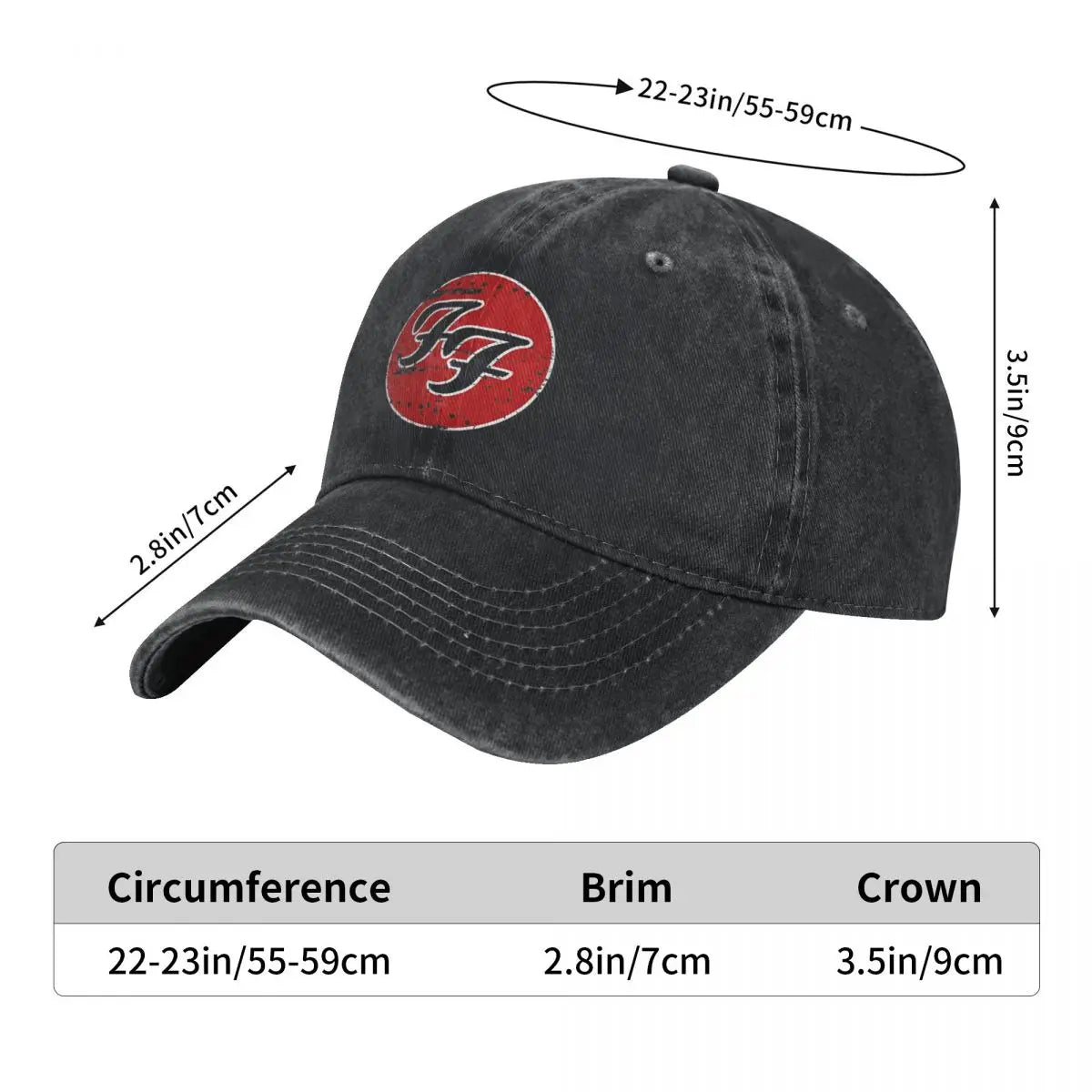 Learn to Fly: Foo Fighters Baseball Cap - Premium baseball cap from Lizard Vigilante - Just $23.88! Shop now at Lizard Vigilante