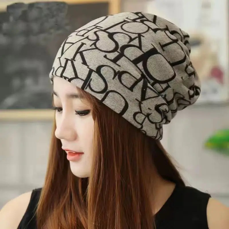 Fashion Double Head Cap Bib Twist Cap Multi-Functional Printed Scarf Cover Cap Neck Cap Face Mask Headscarf Cap C081 - Premium  from Lizard Vigilante - Just $7.99! Shop now at Lizard Vigilante