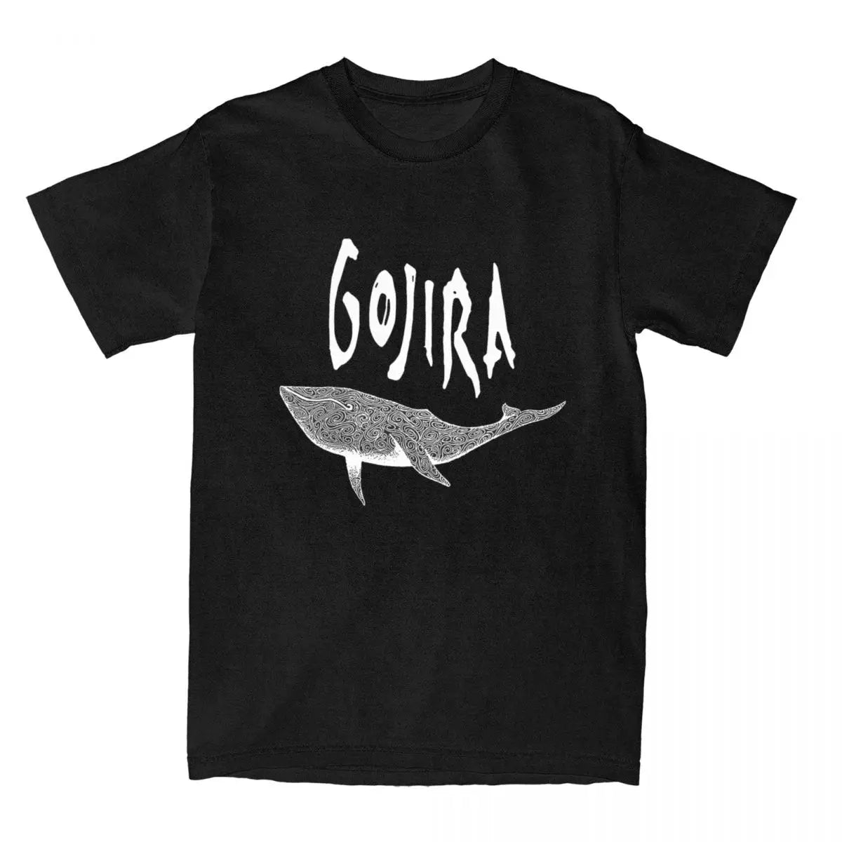 Men's Vintage Gojira Rock Band T-Shirt - 100% Cotton, Short Sleeve, Round Neck Tee in Plus Sizes Up to 6XL - Premium t-shirt from Lizard Vigilante - Just $21.99! Shop now at Lizard Vigilante