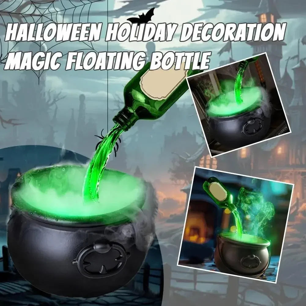 Witch Cauldron with Mist & LED